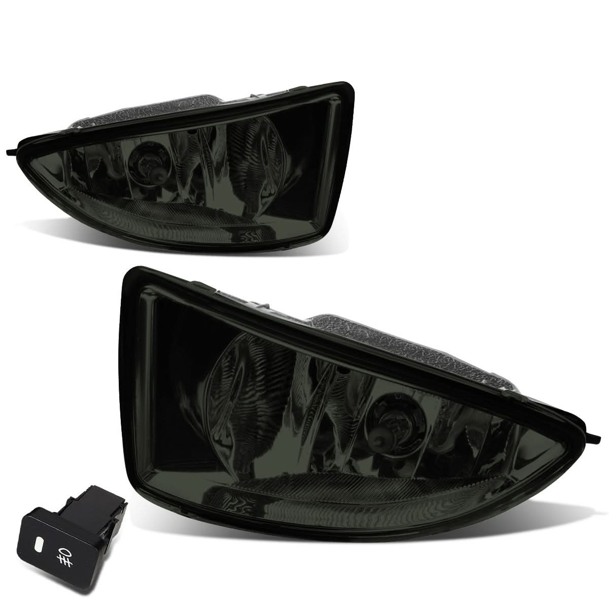 2004-2005 Honda Civic Smoke Fog Lights with Switch H11 Bulb