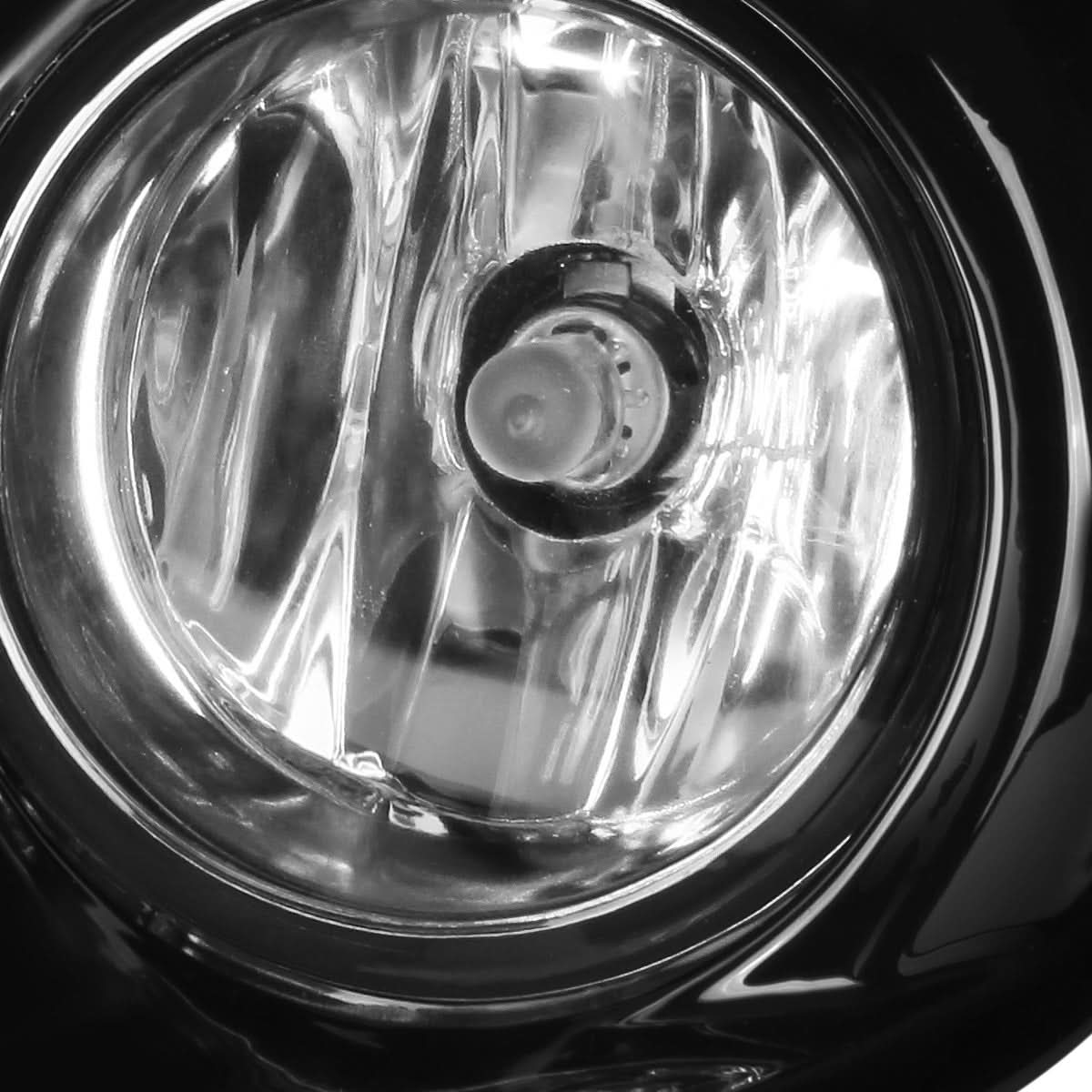 2013-2016 Scion FRS Fog Lights with Switch & Bezel - Chrome/Clear