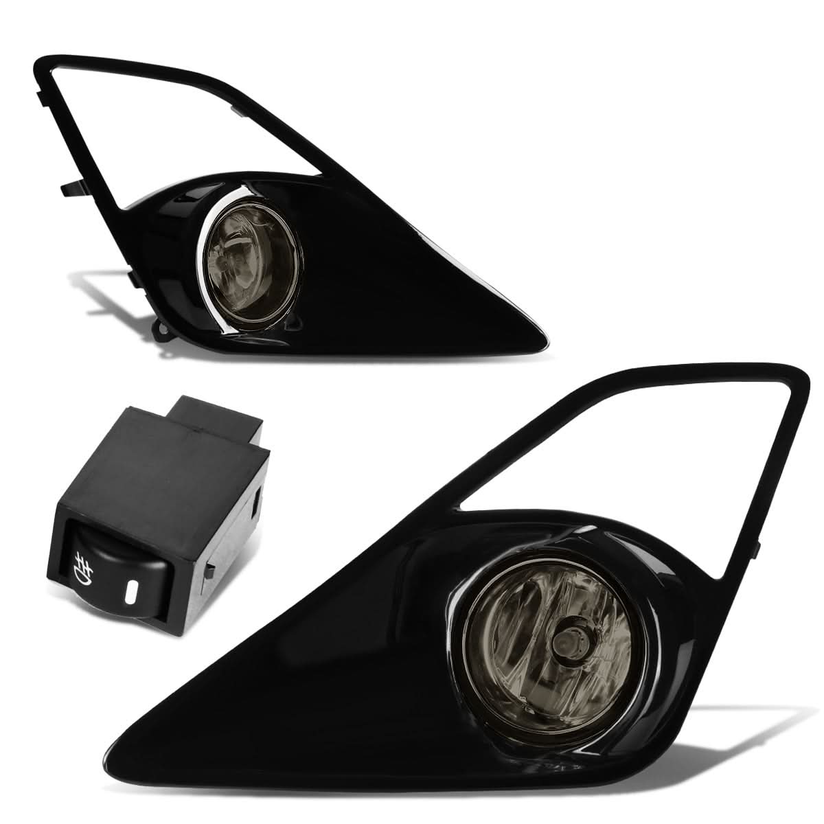 2013-2016 Scion FR-S Fog Lights with Switch & Bezel - Smoke