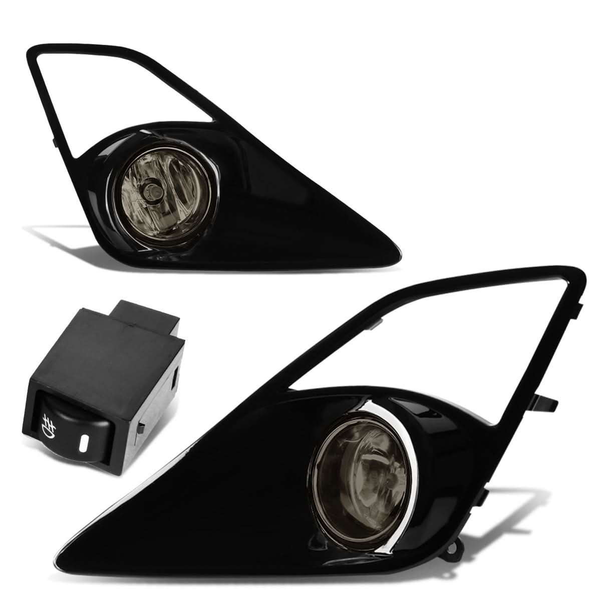 2013-2016 Scion FR-S Fog Lights with Switch & Bezel - Smoke