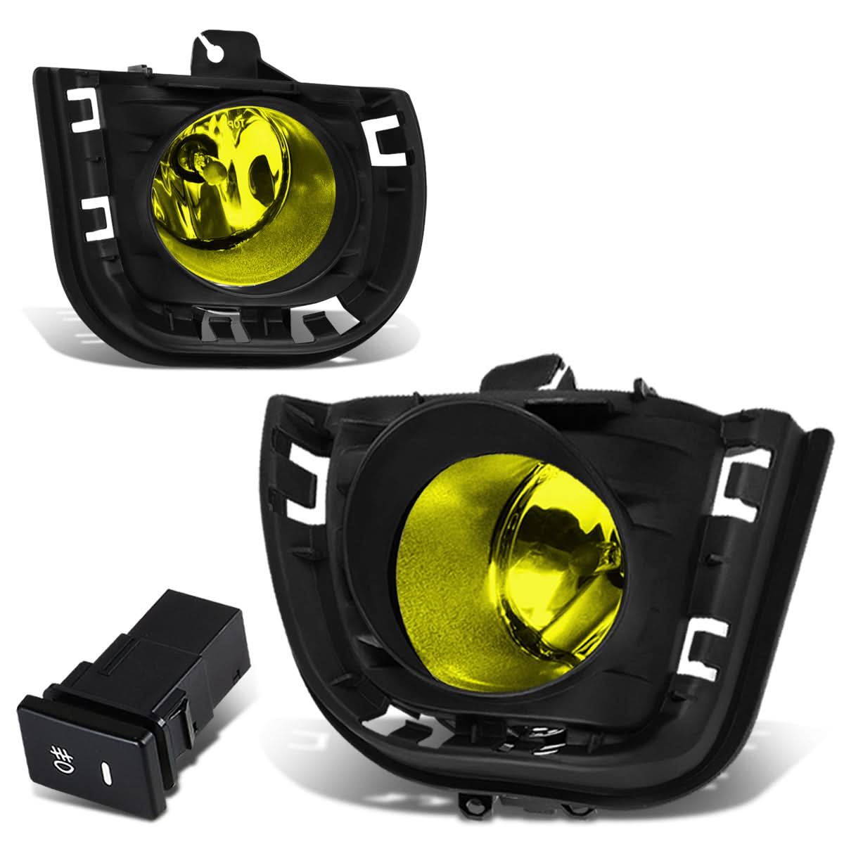 14-16 Scion TC Fog Lights with Switch & Bezel - H11 Bulb Amber