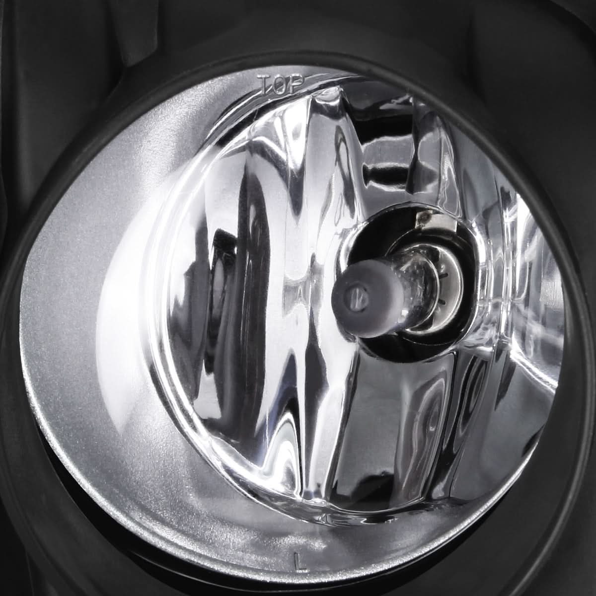 2014-2016 Scion tC Fog Lights with Switch & Bezel - Chrome/Clear