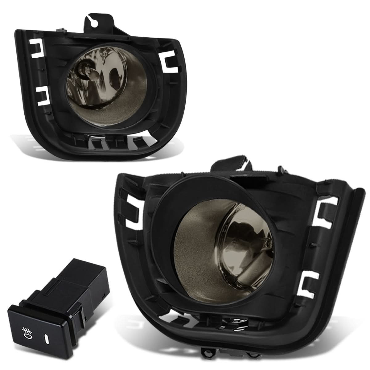 2014-2016 Scion tC Fog Lights with Switch & Bezel - Smoke