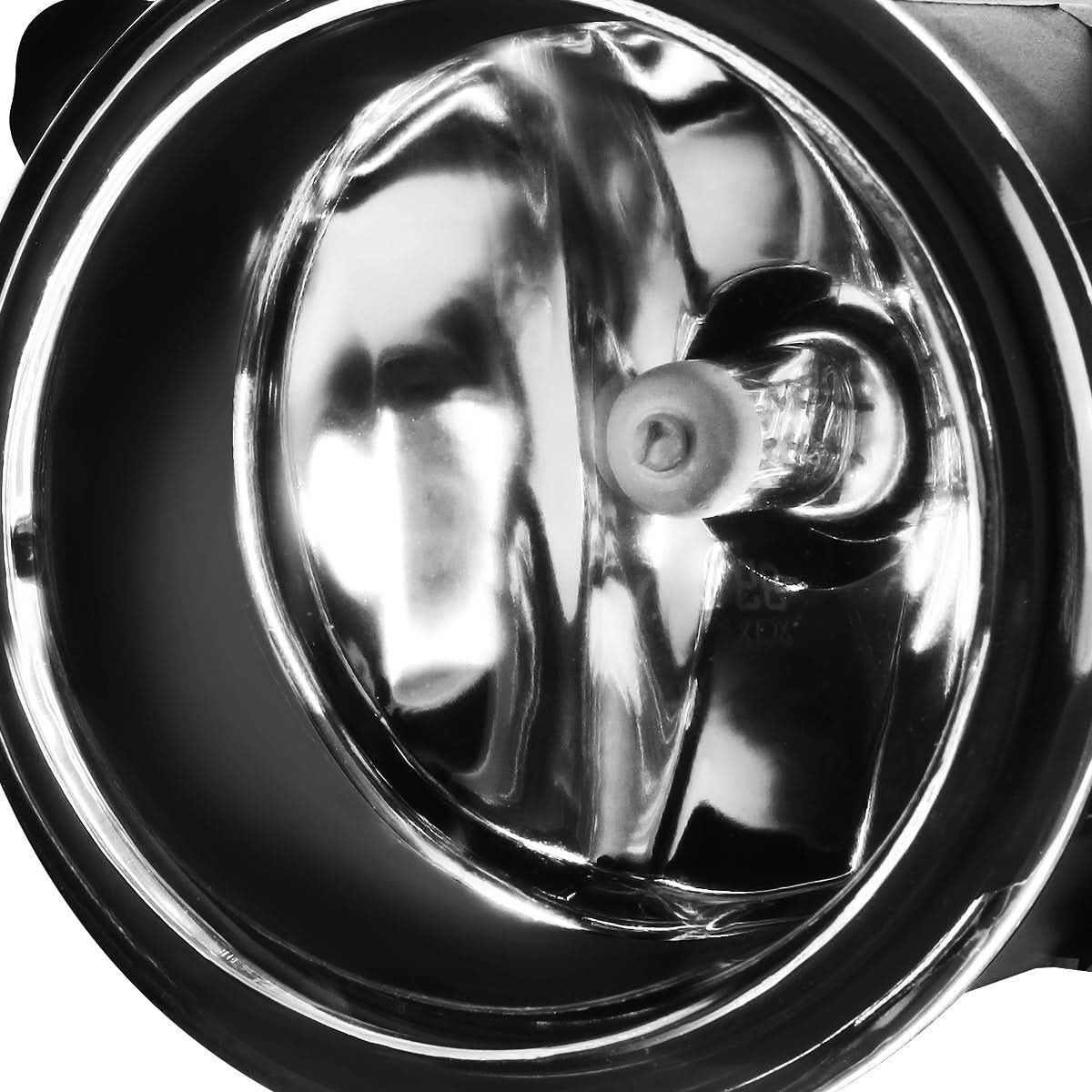 2011-2014 Nissan Murano Fog Lights with Switch & Bezel Chrome/Clear