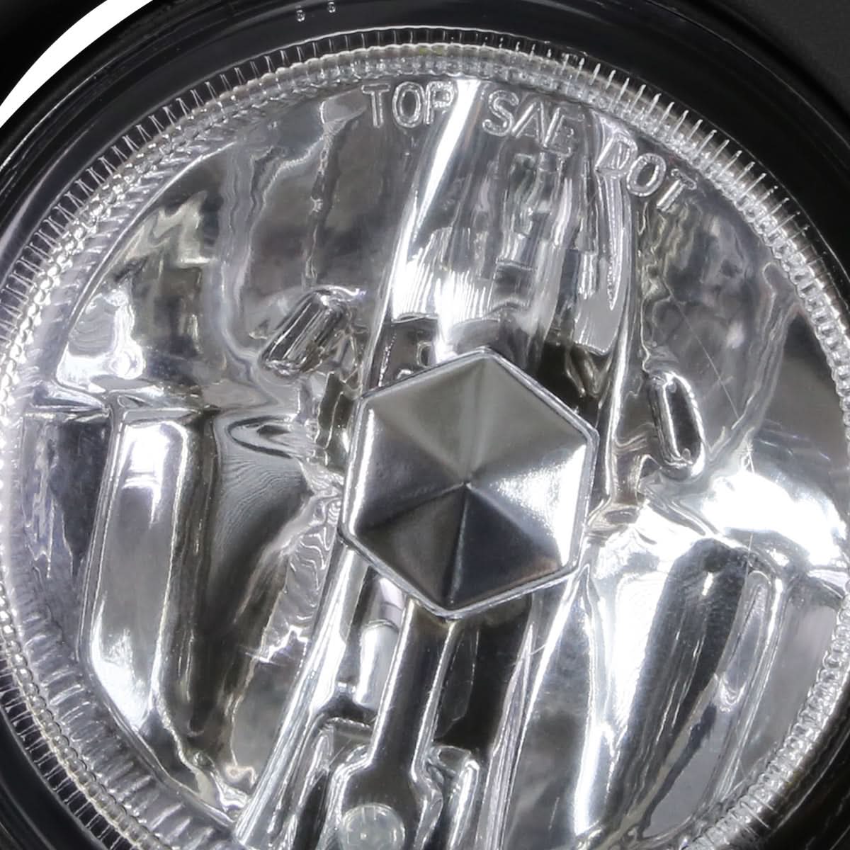 2003-2005 Honda Pilot Chrome Clear Fog Lights with Bezel H11