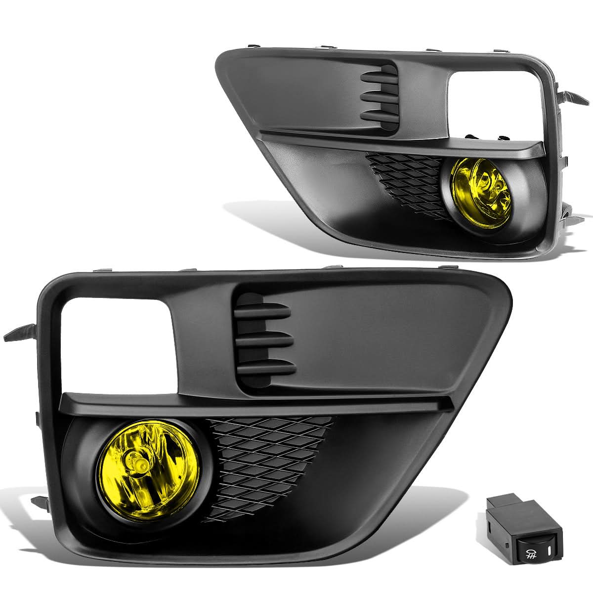 15-17 Subaru WRX STI Fog Lights with Switch & Bezel H11 Amber