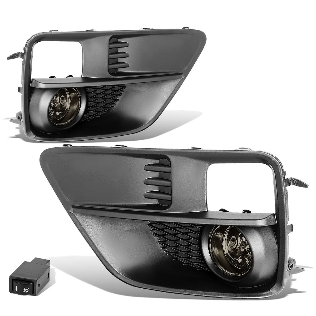 2015-2017 Subaru WRX STI Fog Lights with Switch & Bezel - Smoke