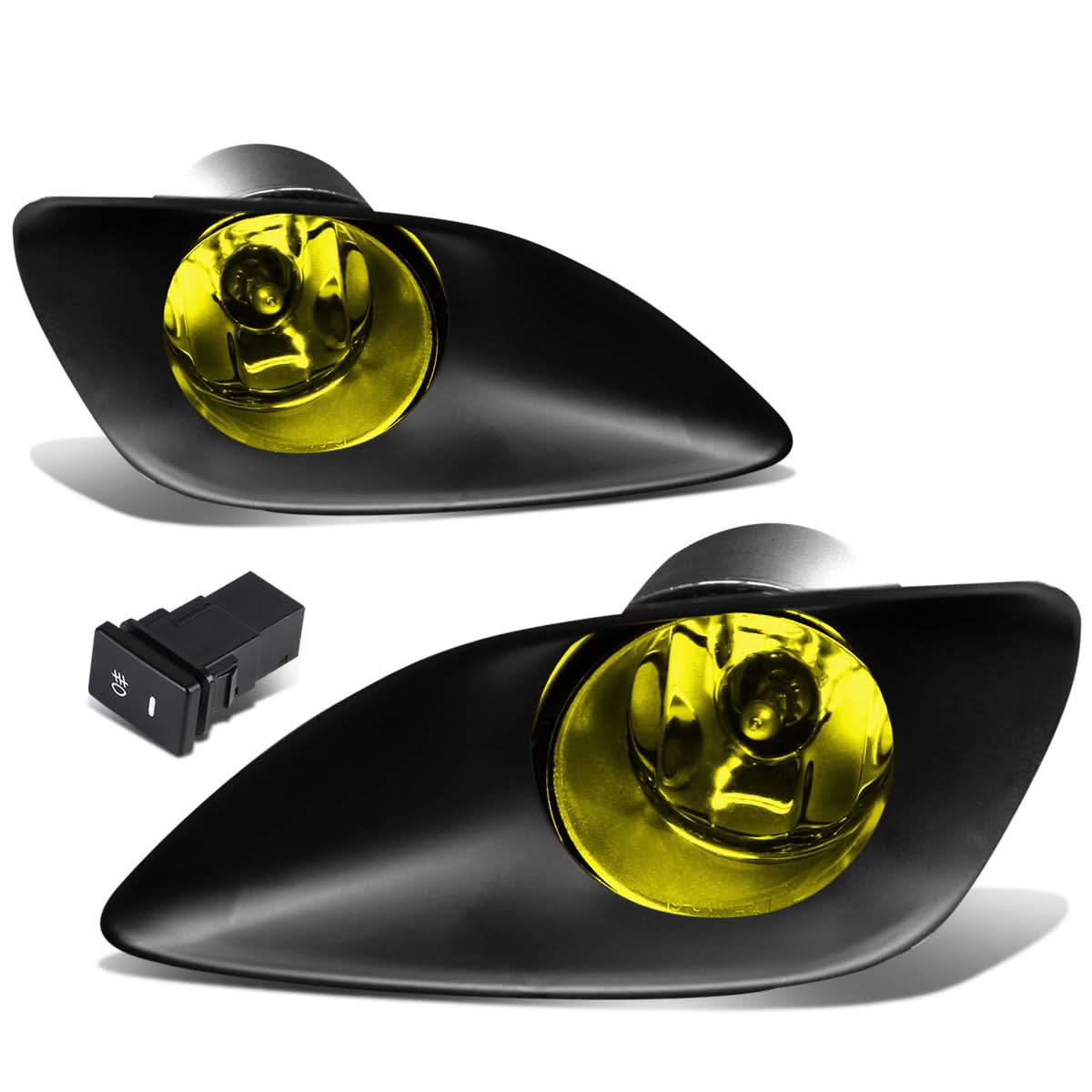 06-11 Toyota Yaris 4-Door Sedan Fog Lights with Switch & Bezel H11