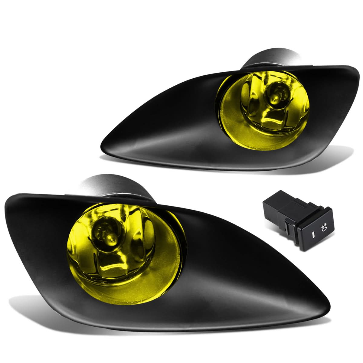 06-11 Toyota Yaris 4-Door Sedan Fog Lights with Switch & Bezel H11