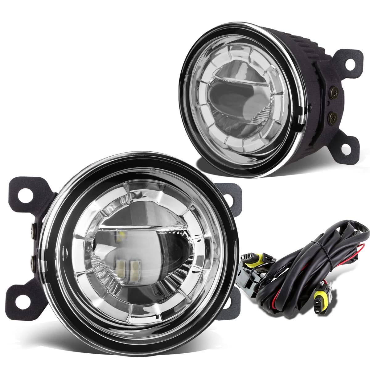 05-16 Multiple Models 3.5" Round LED Projector Fog Lights - Clear