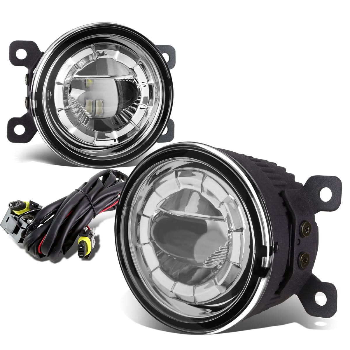 05-16 Multiple Models 3.5" Round LED Projector Fog Lights - Clear