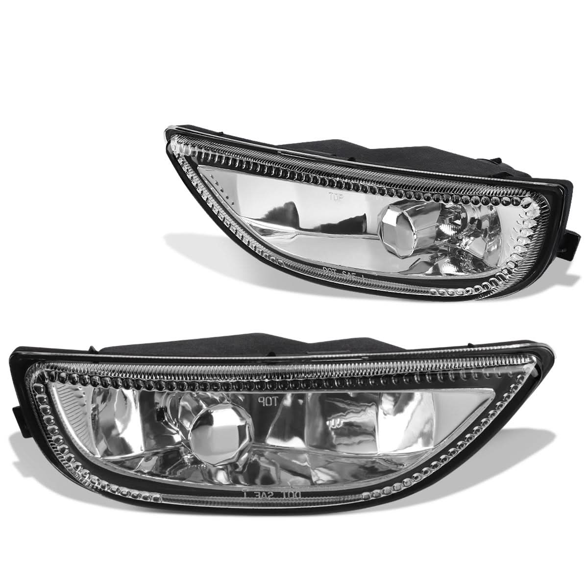 01-02 Toyota Corolla H11 Chrome Clear Fog Lights