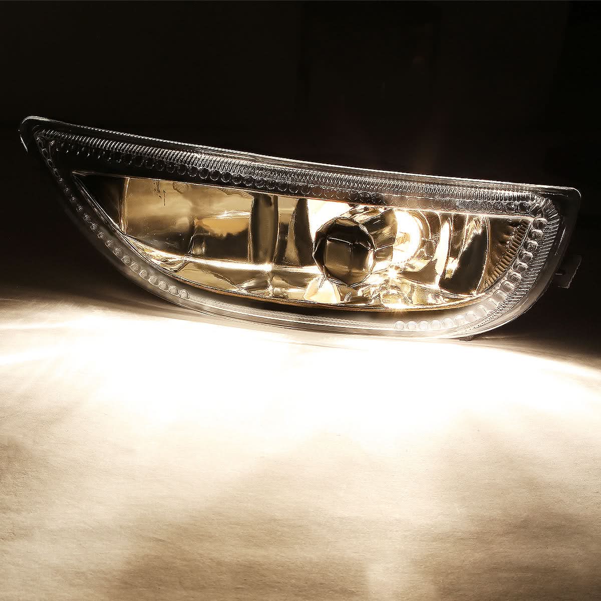 01-02 Toyota Corolla H11 Chrome Clear Fog Lights