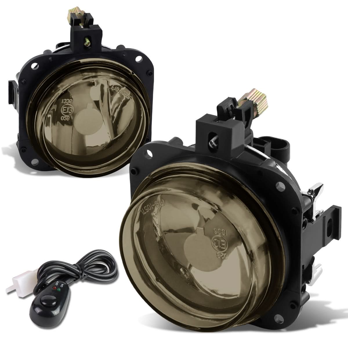 02-05 Mitsubishi Eclipse / 04-08 Galant Fog Lights with Switch Smoke