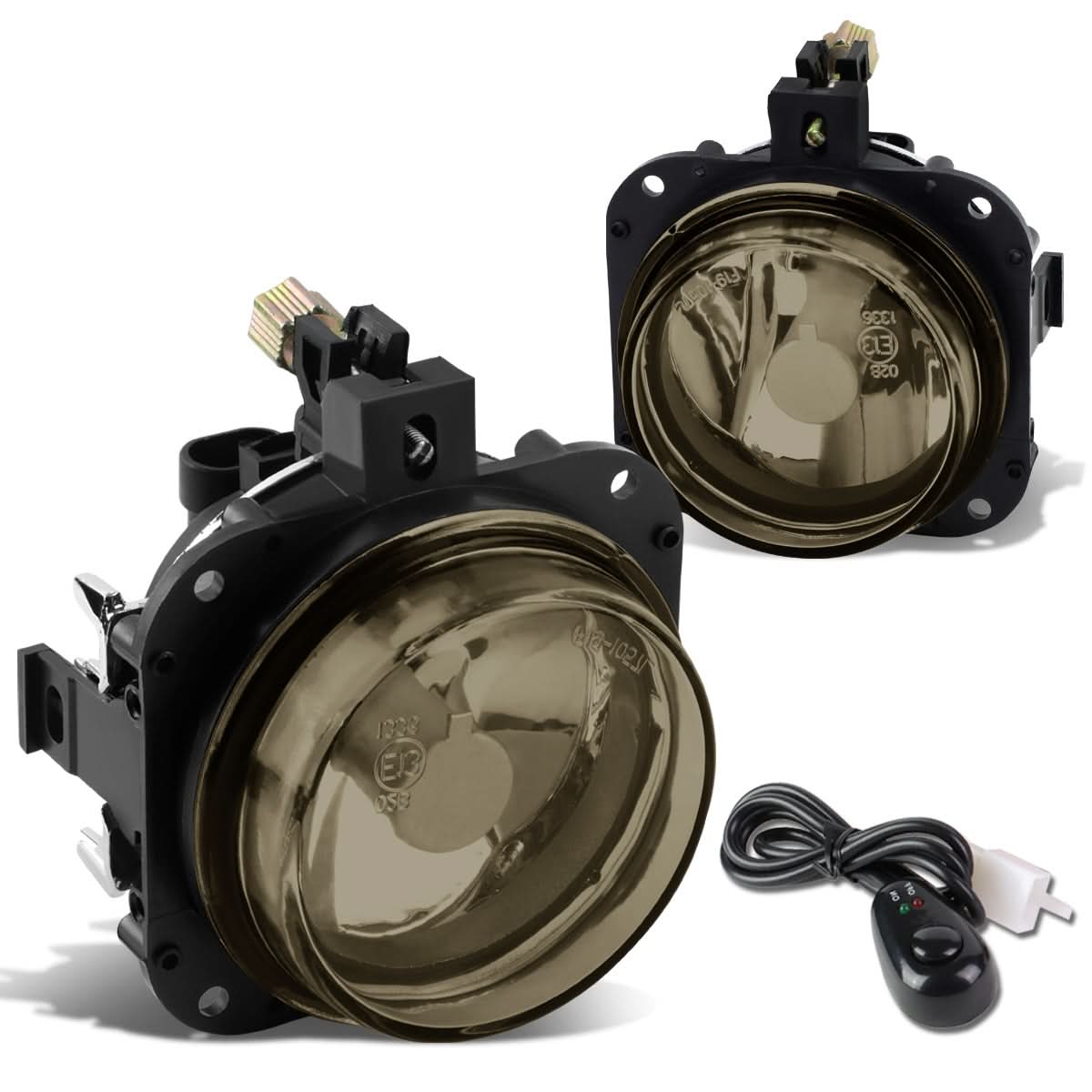 02-05 Mitsubishi Eclipse / 04-08 Galant Fog Lights with Switch Smoke