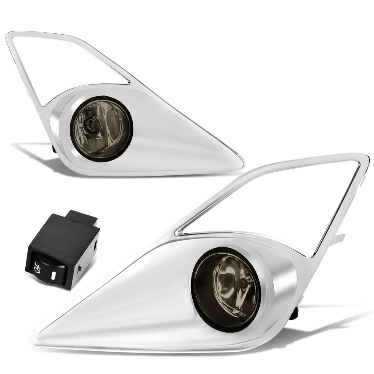 2013-2016 Scion FR-S Fog Lights with Switch & Bezel - Smoke