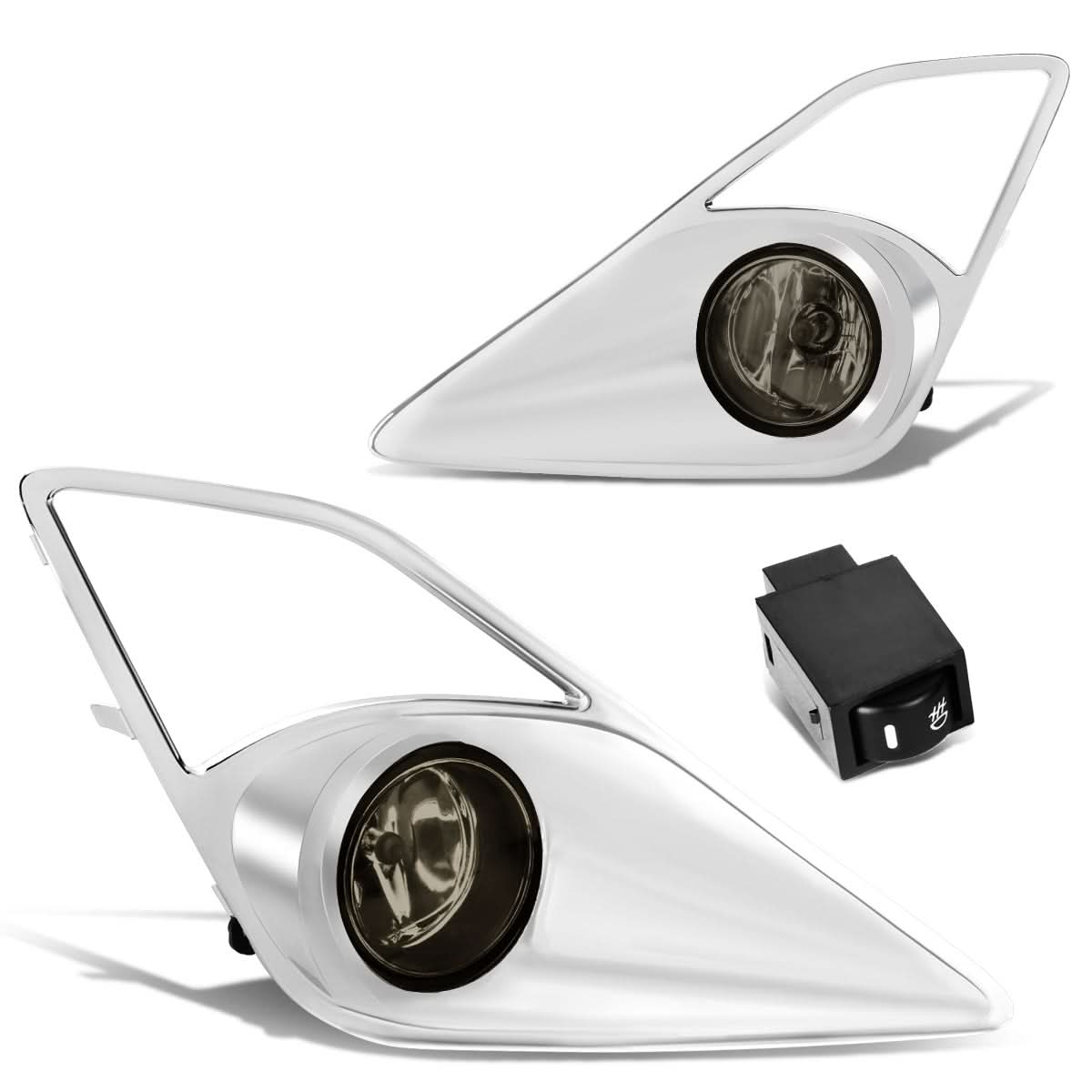 2013-2016 Scion FR-S Fog Lights with Switch & Bezel - Smoke