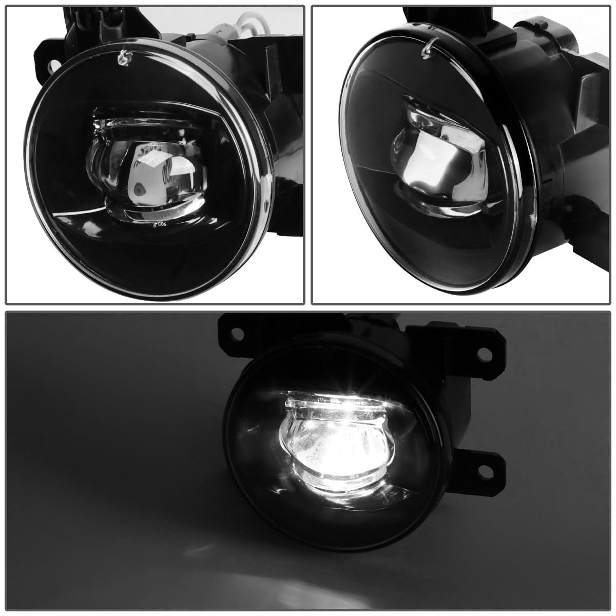 06-14 Suzuki Grand Vitara / 06-12 SX4 Chrome Clear Fog Lights