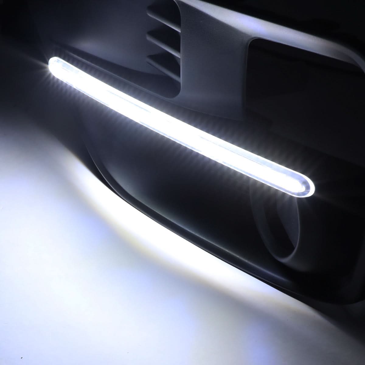 2015-2017 Subaru WRX STI LED Fog Lights with Bezel Chrome Clear