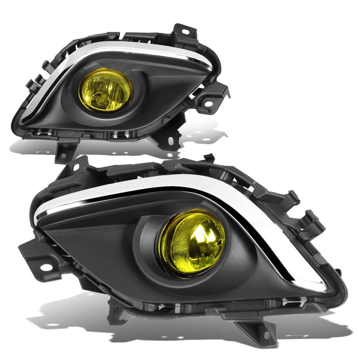 2014-2016 Mazda 6 Fog Lights with Switch & Chrome Bezel