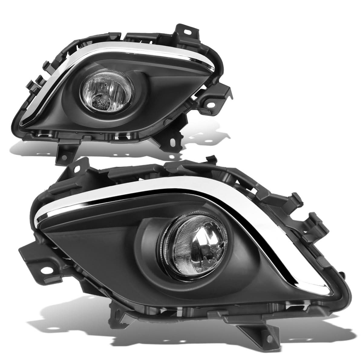 2014-2016 Mazda 6 Fog Lights with Switch & Chrome Bezel