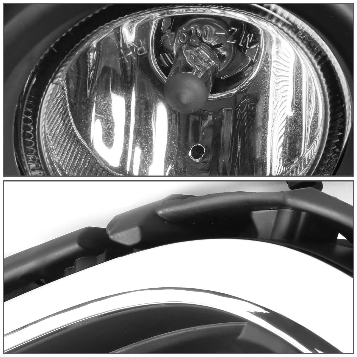 2014-2016 Mazda 6 Fog Lights with Switch & Chrome Bezel