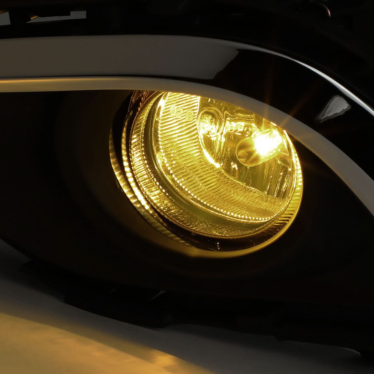2014-2016 Mazda 6 Fog Lights with Switch & Chrome Trim - Smoke