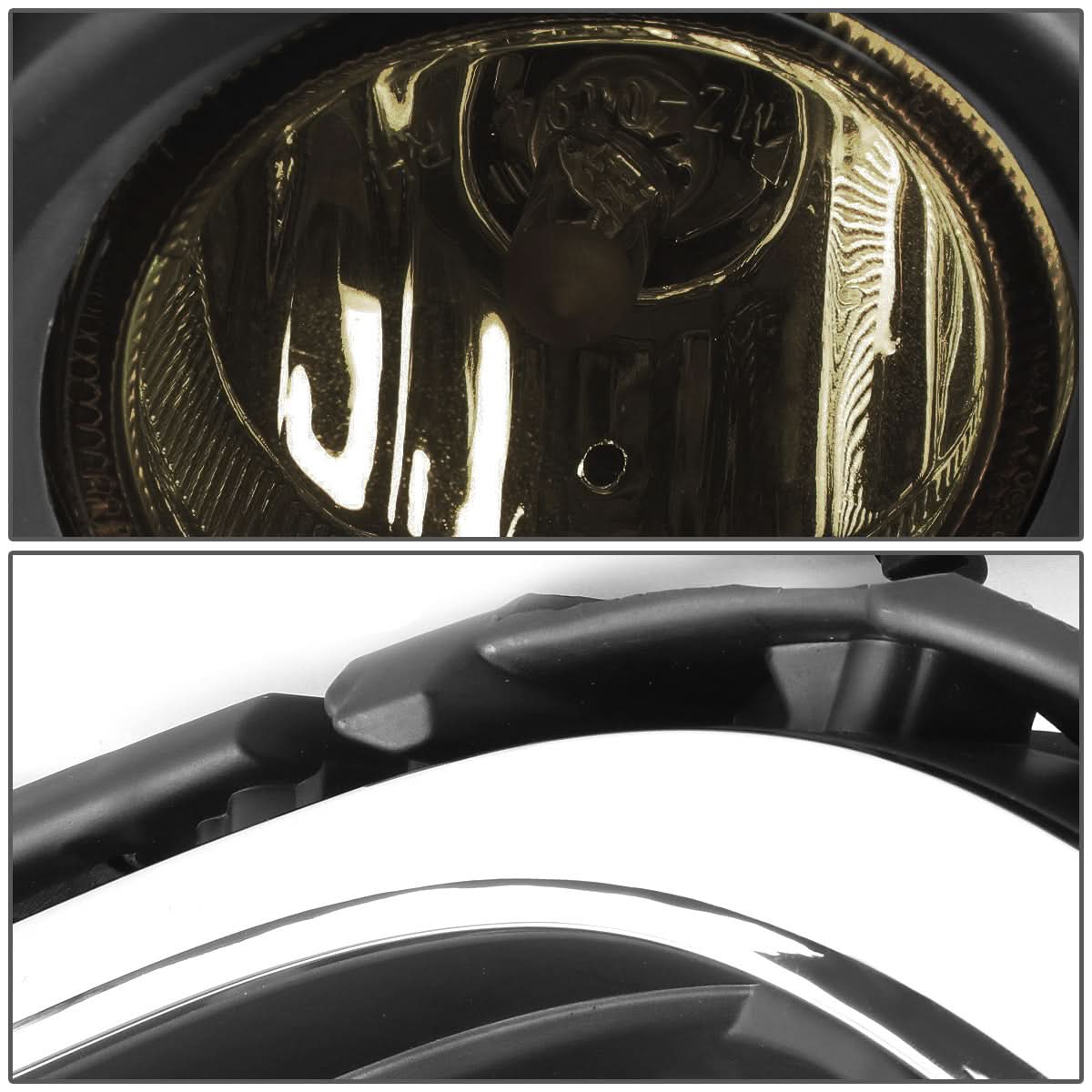2014-2016 Mazda 6 Fog Lights with Switch & Chrome Trim - Smoke