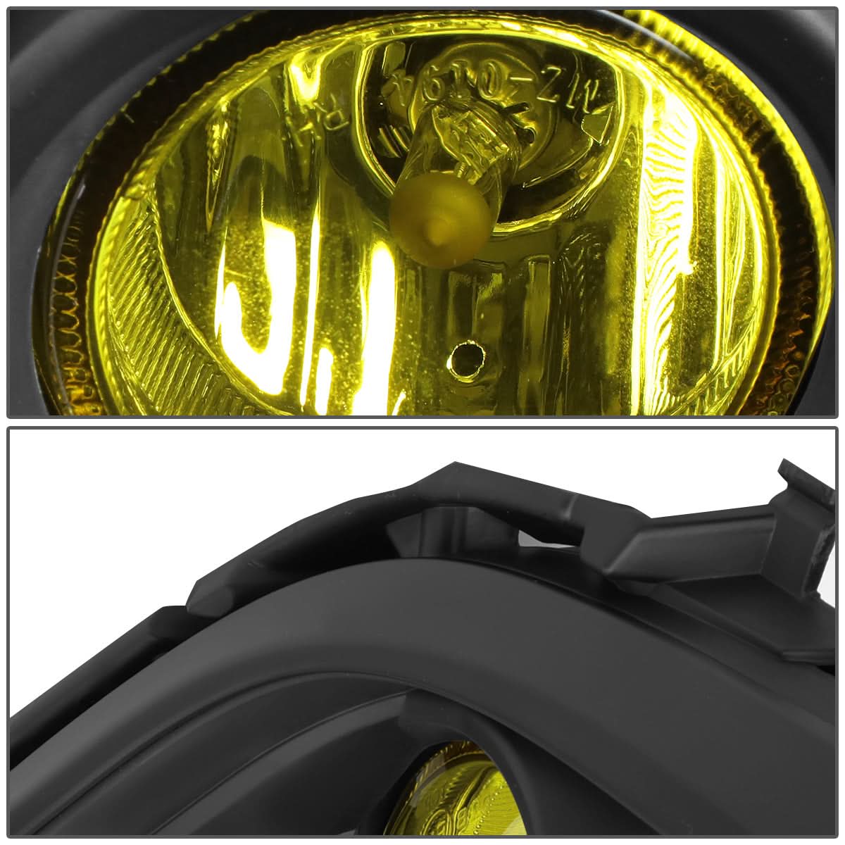 2014-2016 Mazda 6 Fog Lights with Switch - Black Bezel H11 Bulb