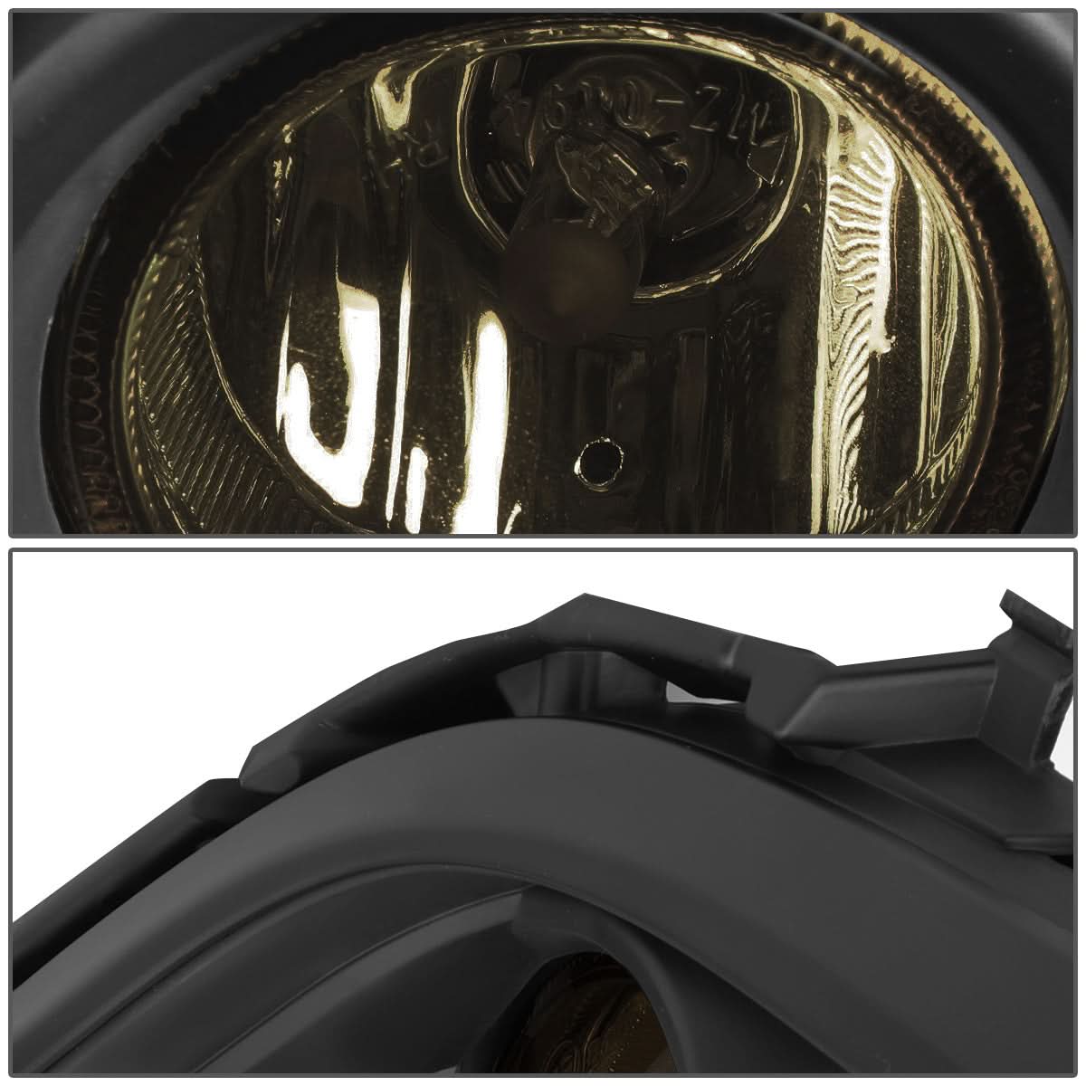 2014-2016 Mazda 6 Fog Lights with Switch - Black Bezel Smoke