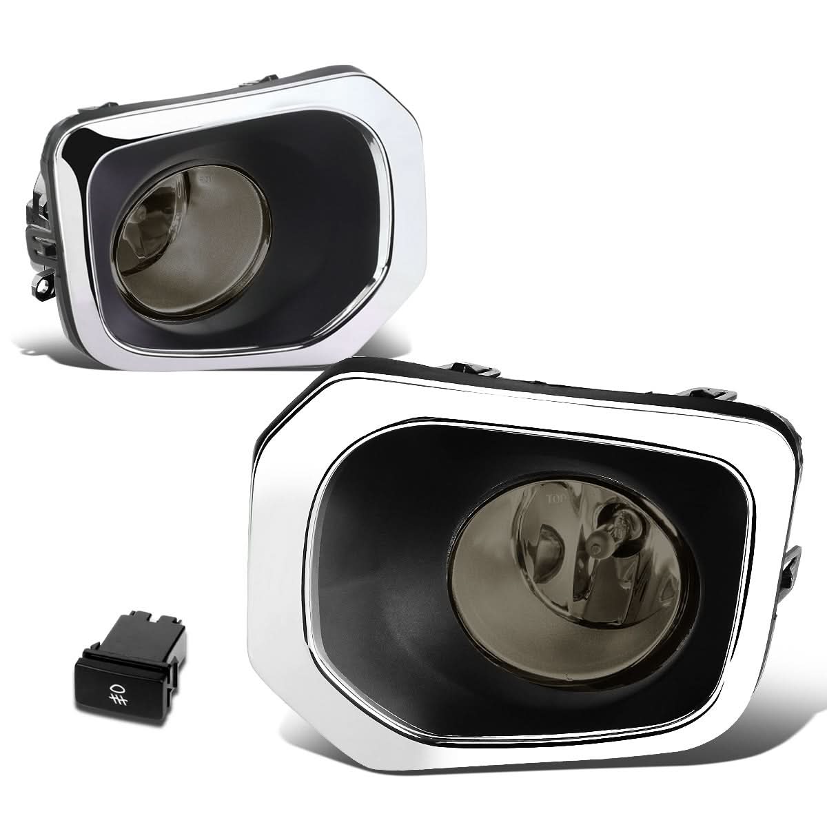 2016-2017 Toyota Tacoma Fog Lights with Switch & Bezel - Smoke