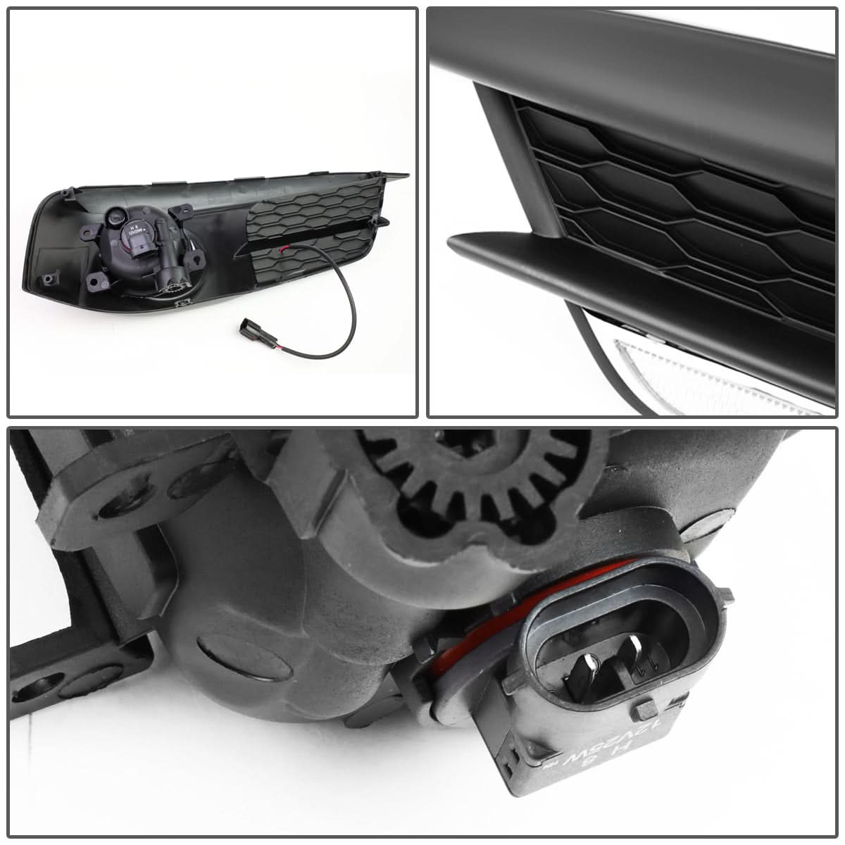 2016-2017 Honda Civic Sedan/Coupe LED DRL Fog Lights with Switch
