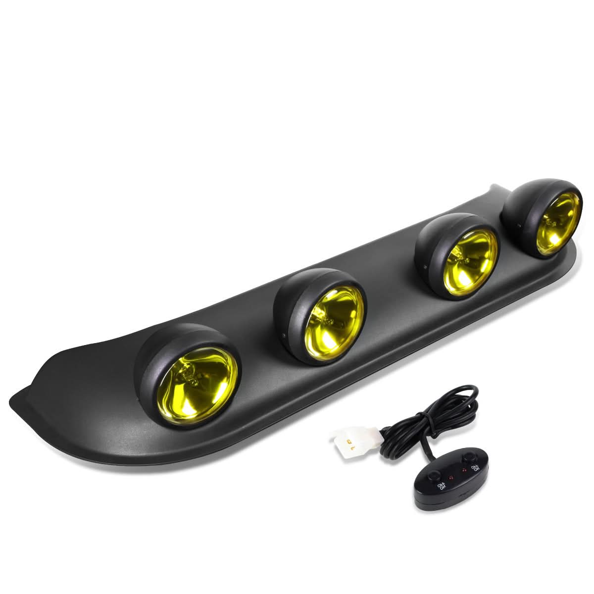 Universal Roof Top Running Fog Lights with Switch H3 Amber