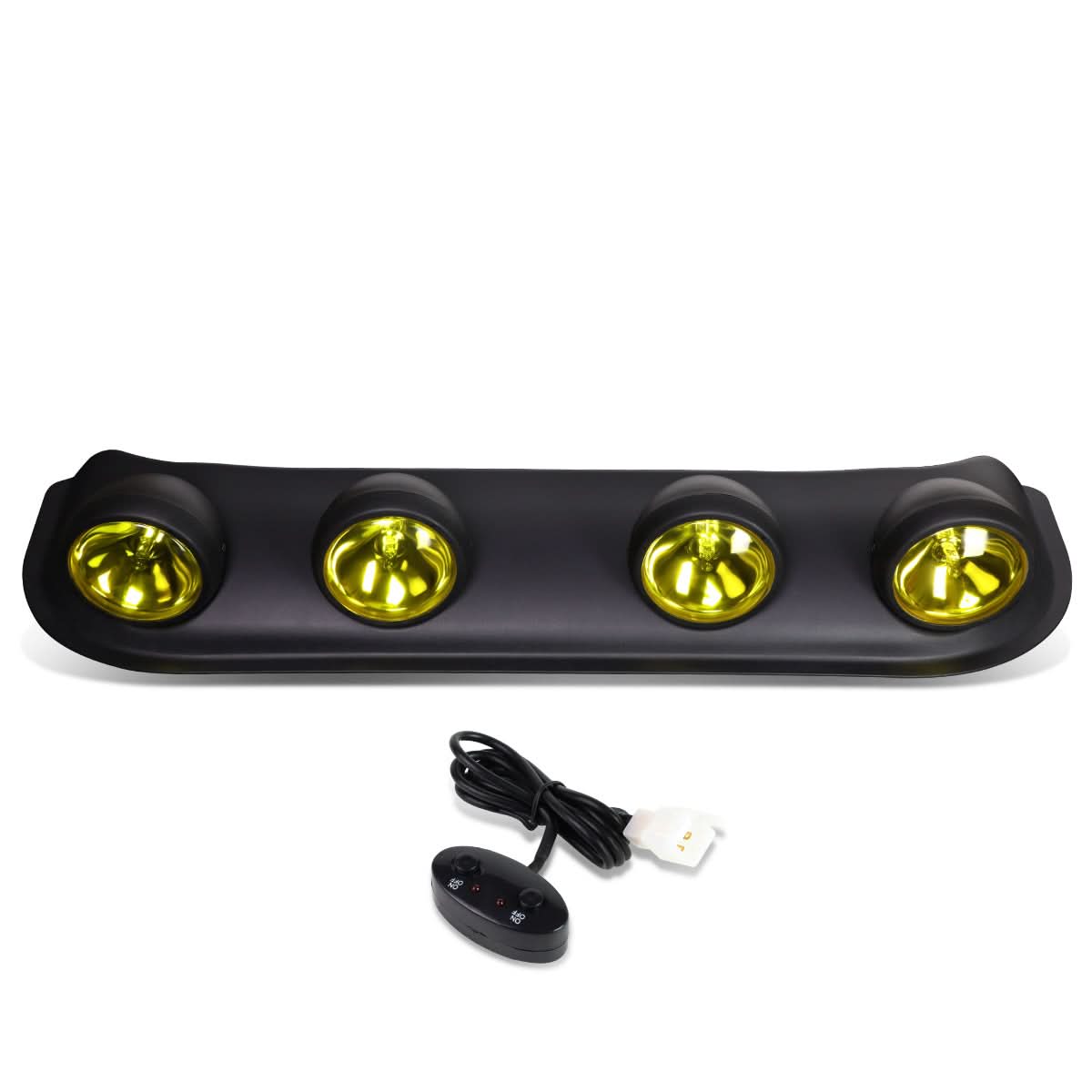 Universal Roof Top Running Fog Lights with Switch H3 Amber