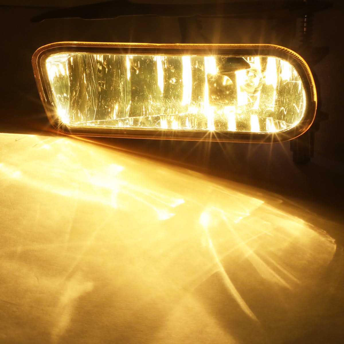 02-06 Cadillac Escalade Fog Lights with Switch Chrome Clear