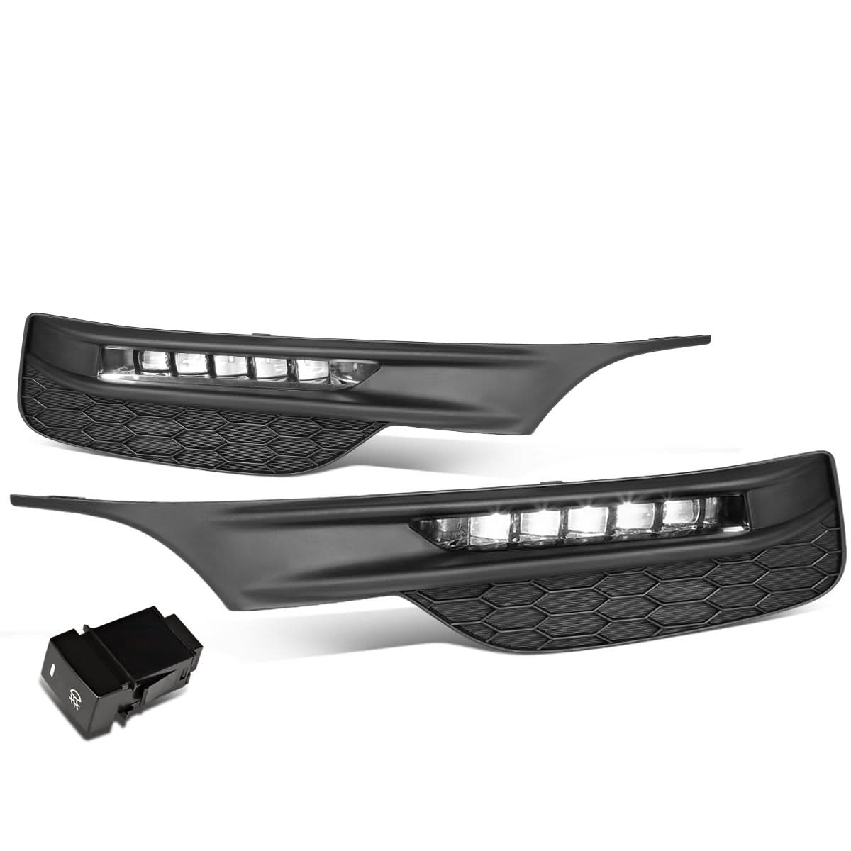 2016-2017 Honda Accord High Powered LED Fog Lights with Switch