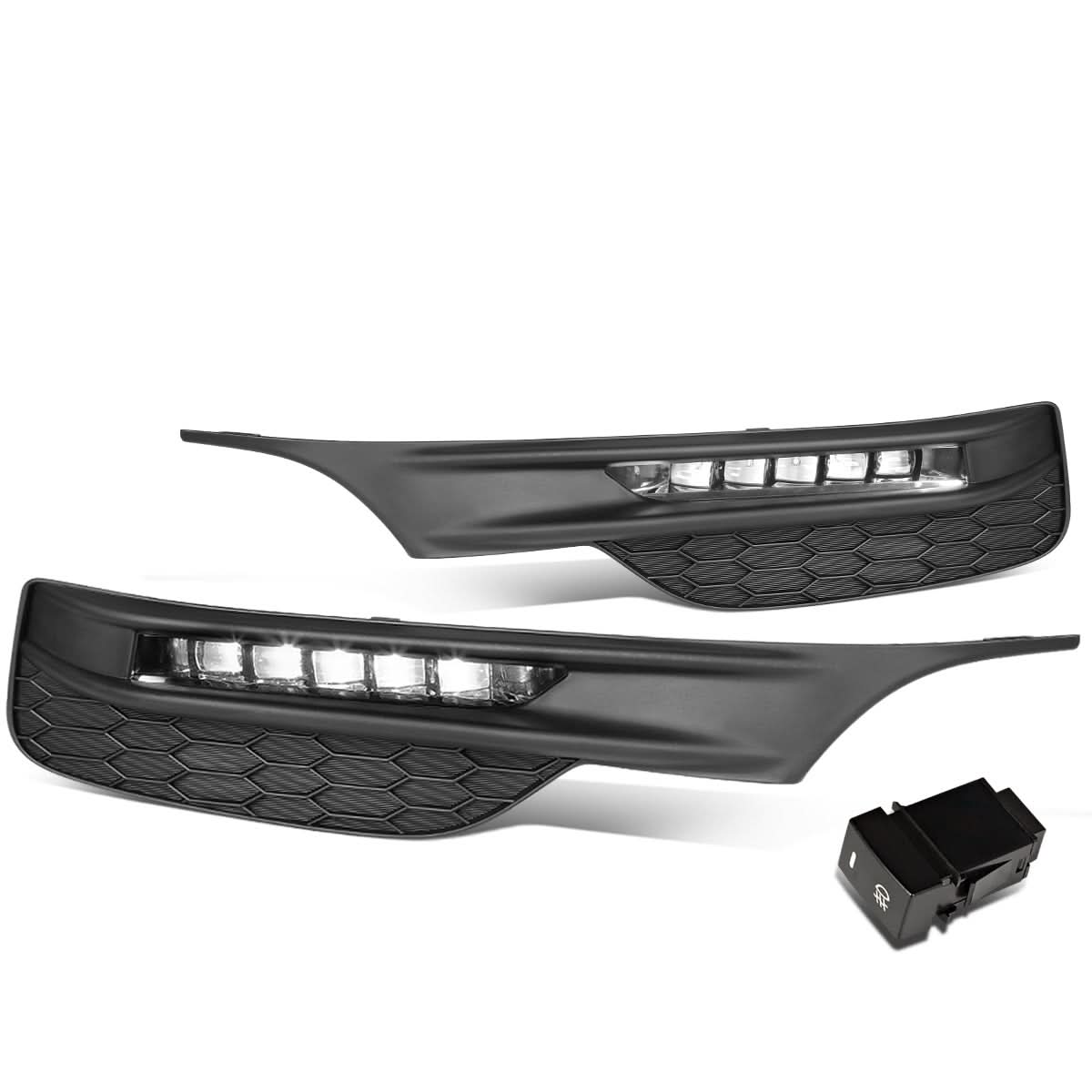 2016-2017 Honda Accord High Powered LED Fog Lights with Switch