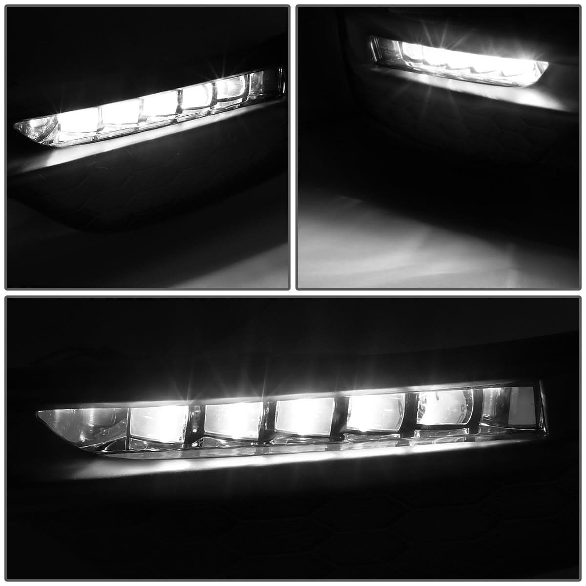 2016-2017 Honda Accord High Powered LED Fog Lights with Switch
