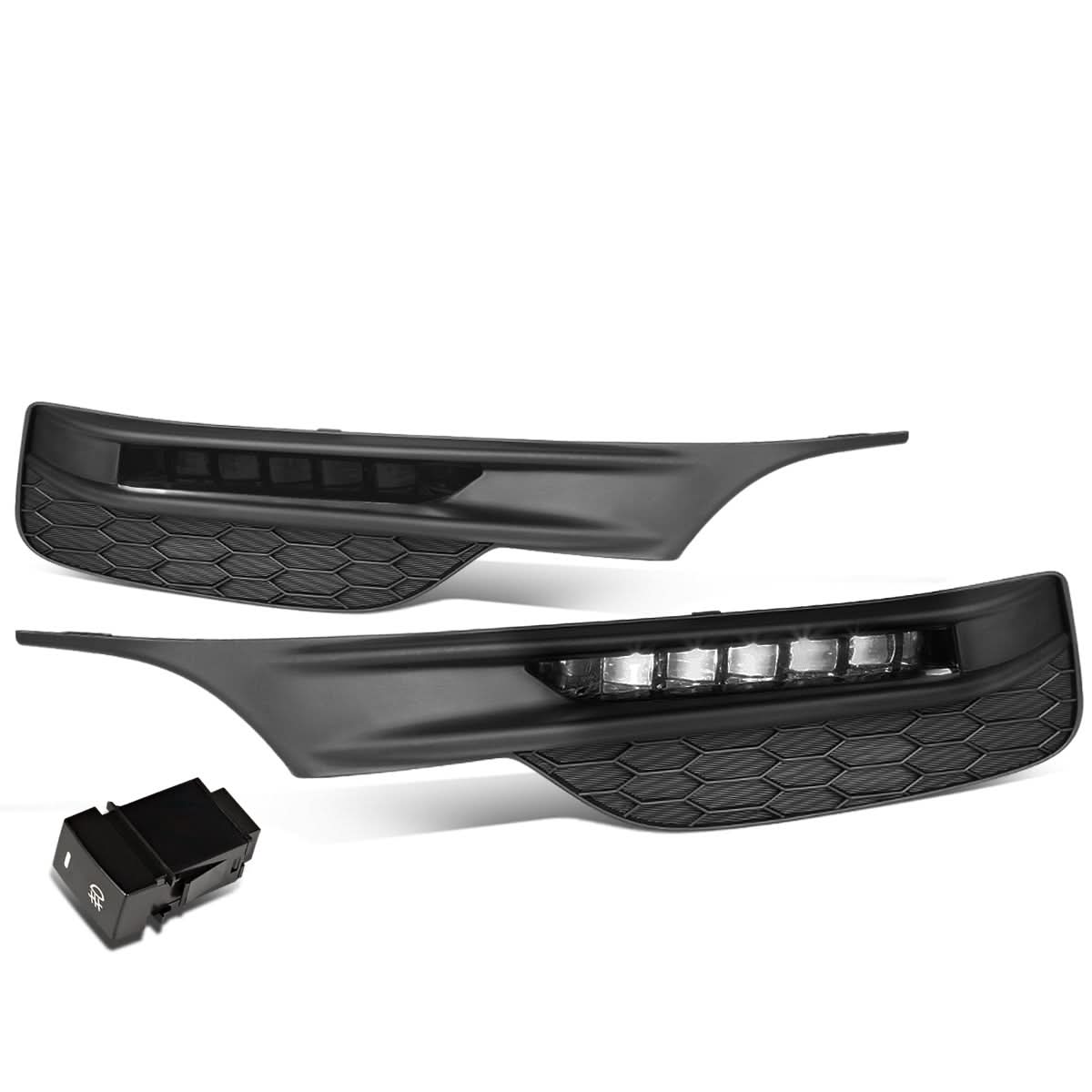 2016-2017 Honda Accord High Powered LED Fog Lights with Switch