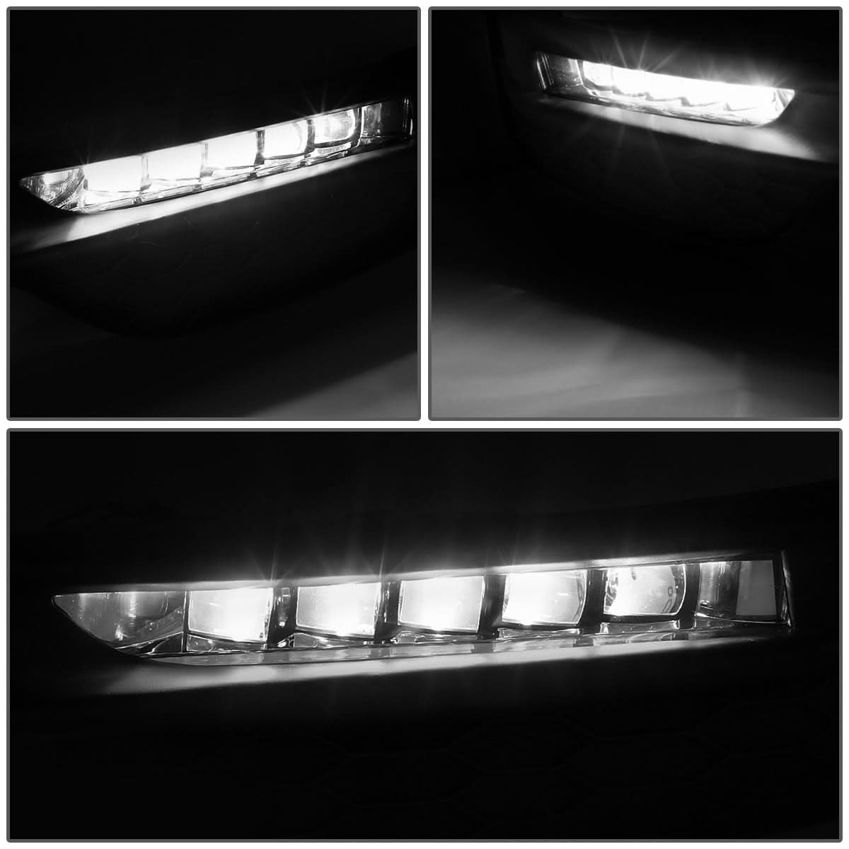 2016-2017 Honda Accord High Powered LED Fog Lights with Switch
