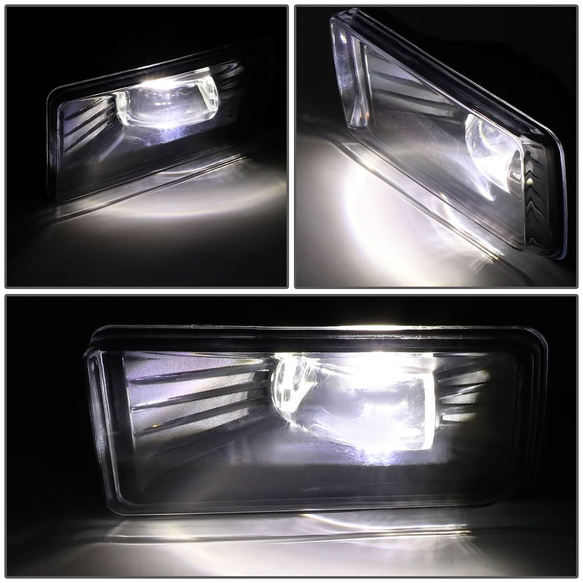2015-2018 GMC Yukon High Powered LED Fog Lights with Switch & Bezel