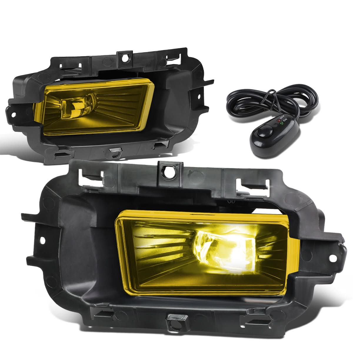 2014-2015 Chevrolet Silverado 1500 High Powered LED Fog Lights with Switch