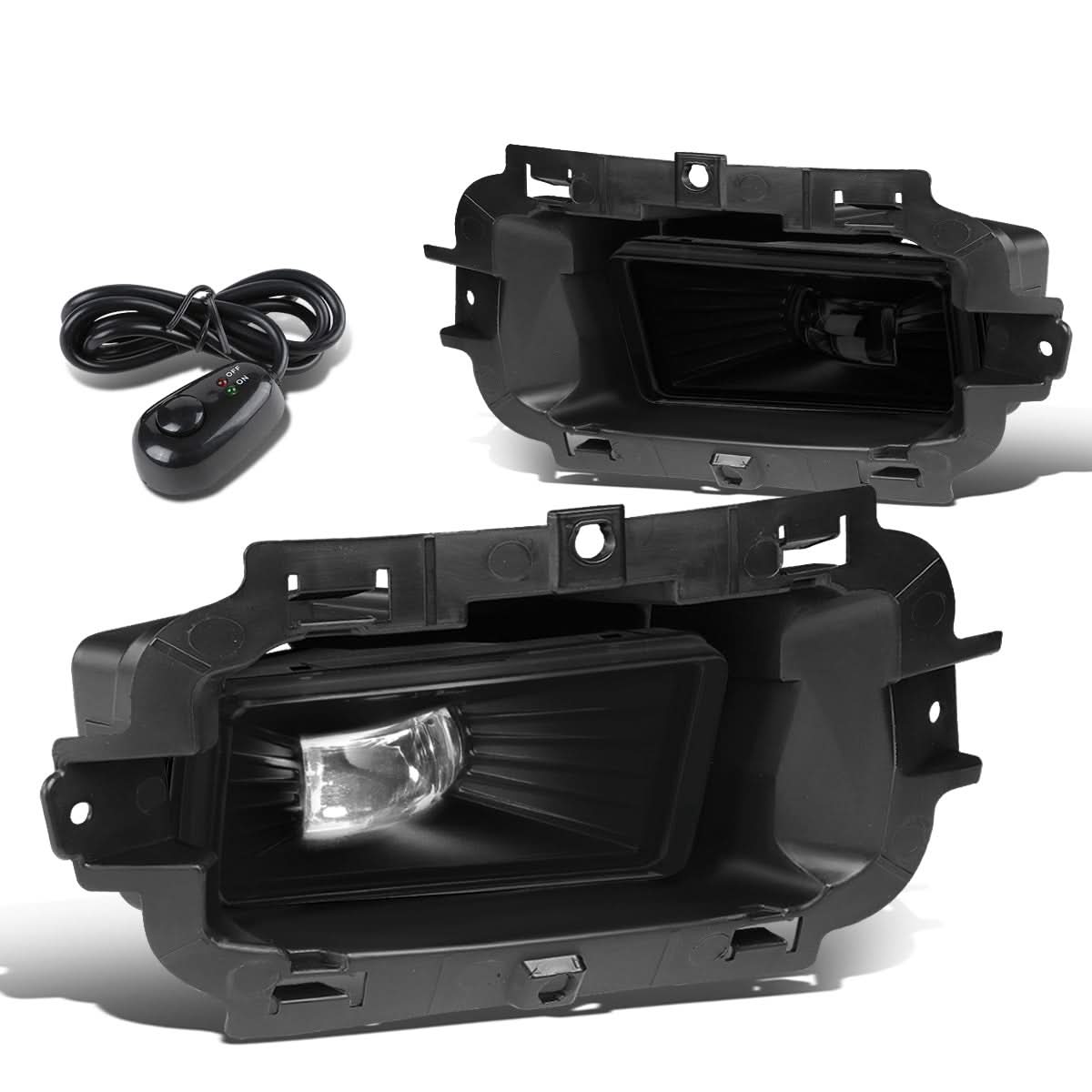 2014-2015 Chevrolet Silverado 1500 High Powered LED Fog Lights - Smoke
