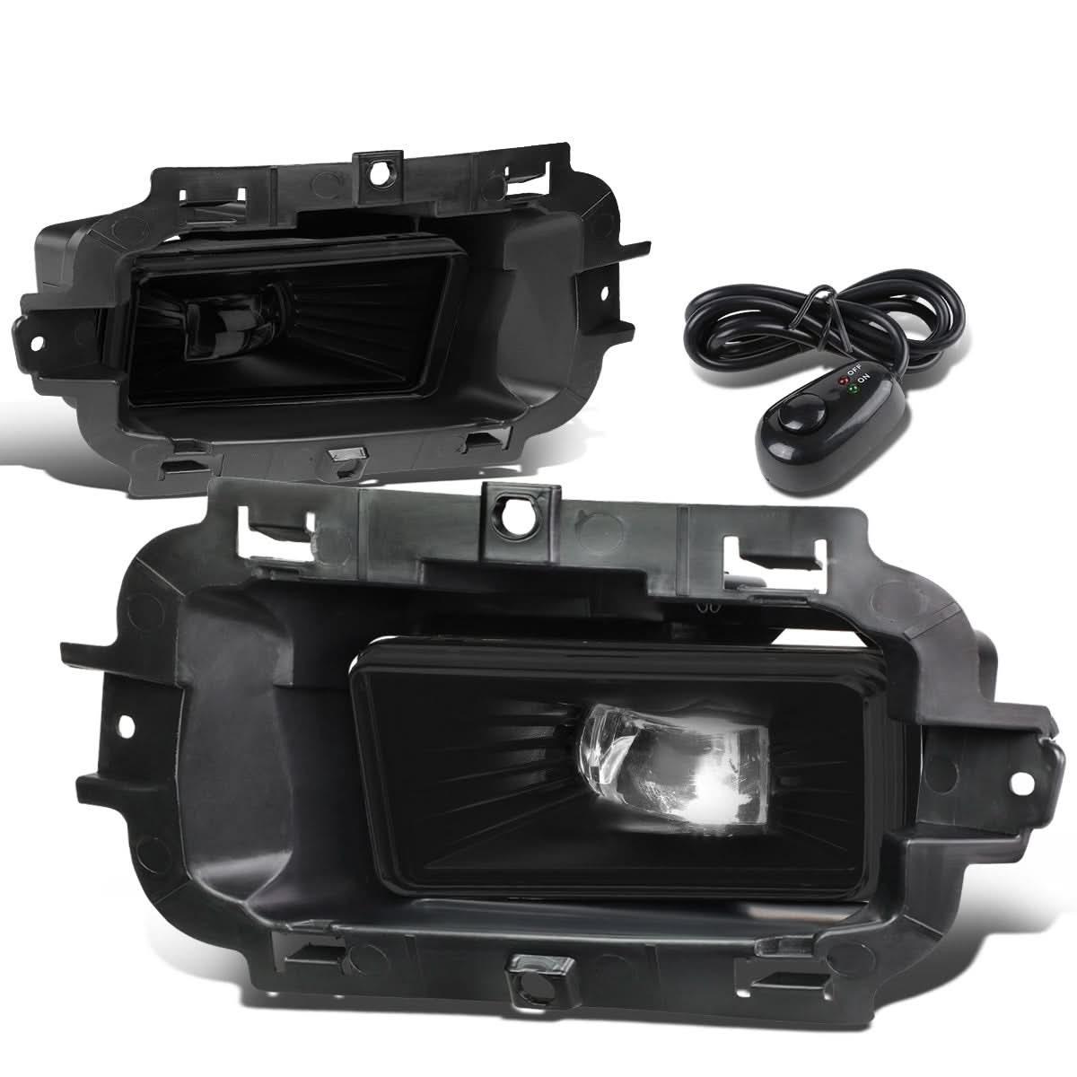 2014-2015 Chevrolet Silverado 1500 High Powered LED Fog Lights - Smoke