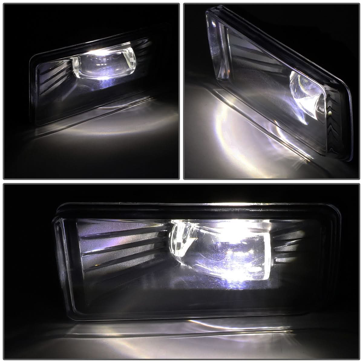 2014-2015 Chevrolet Silverado 1500 High Powered LED Fog Lights - Smoke