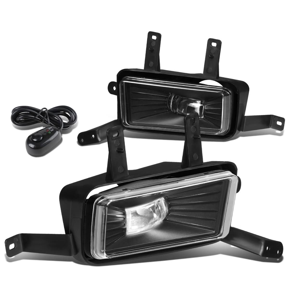 15-20 Chevy Tahoe Suburban GMC Yukon High Powered LED Fog Lights Chrome