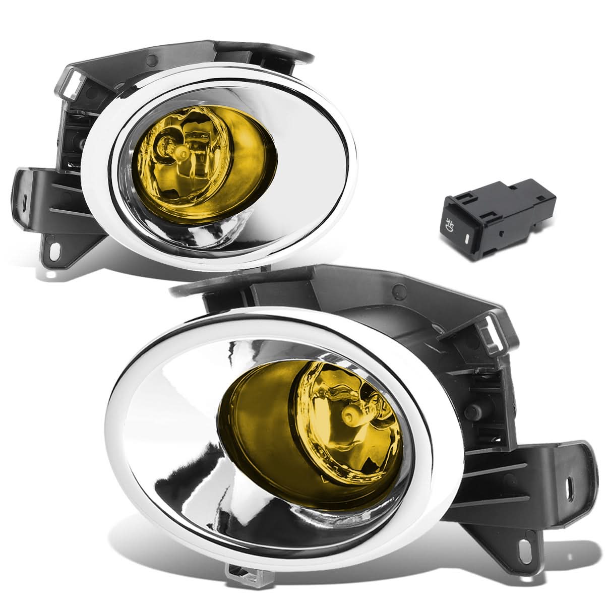 2013-2016 Nissan Pathfinder Fog Lights with Switch & Bezel H11
