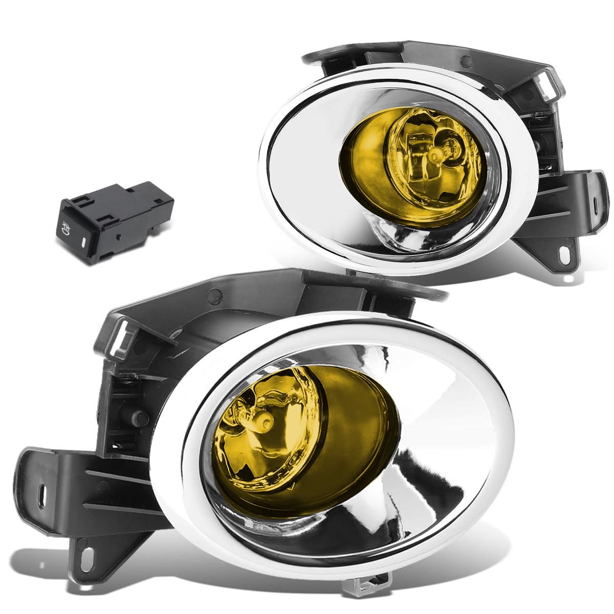 2013-2016 Nissan Pathfinder Fog Lights with Switch & Bezel H11