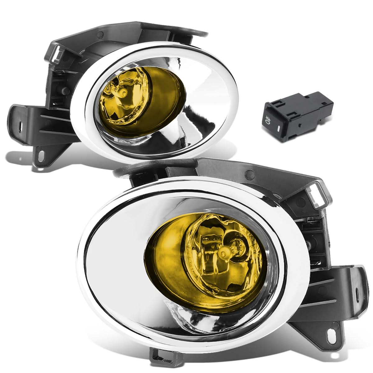 2013-2016 Nissan Pathfinder Fog Lights with Switch & Bezel H11