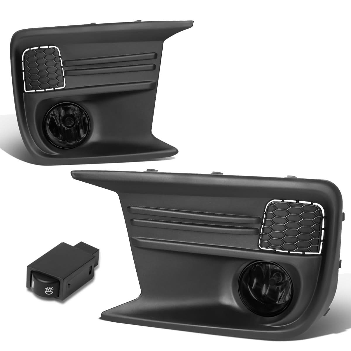 2018-2019 Subaru WRX Fog Lights with Switch & Bezel - Smoke